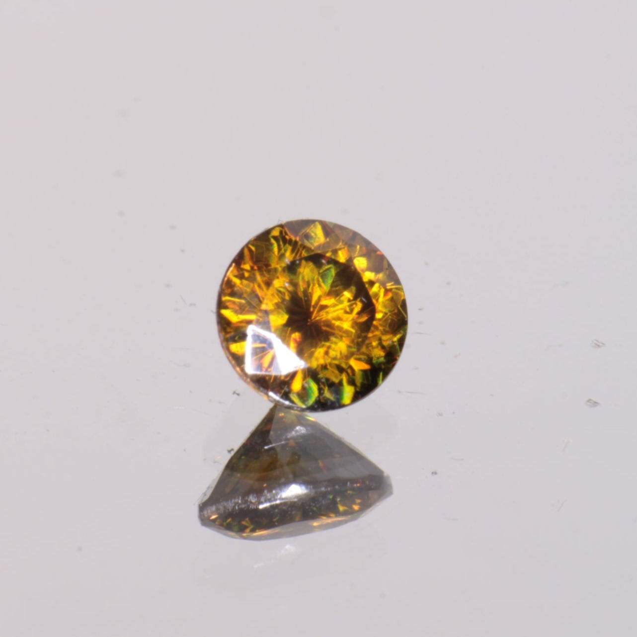 Rutile Gems, Faceted Labmade Loose Gemstones