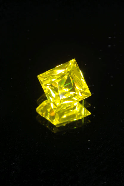 Glow in the Dark GAGG Lumogarnet High Glow Loose Faceted Stones