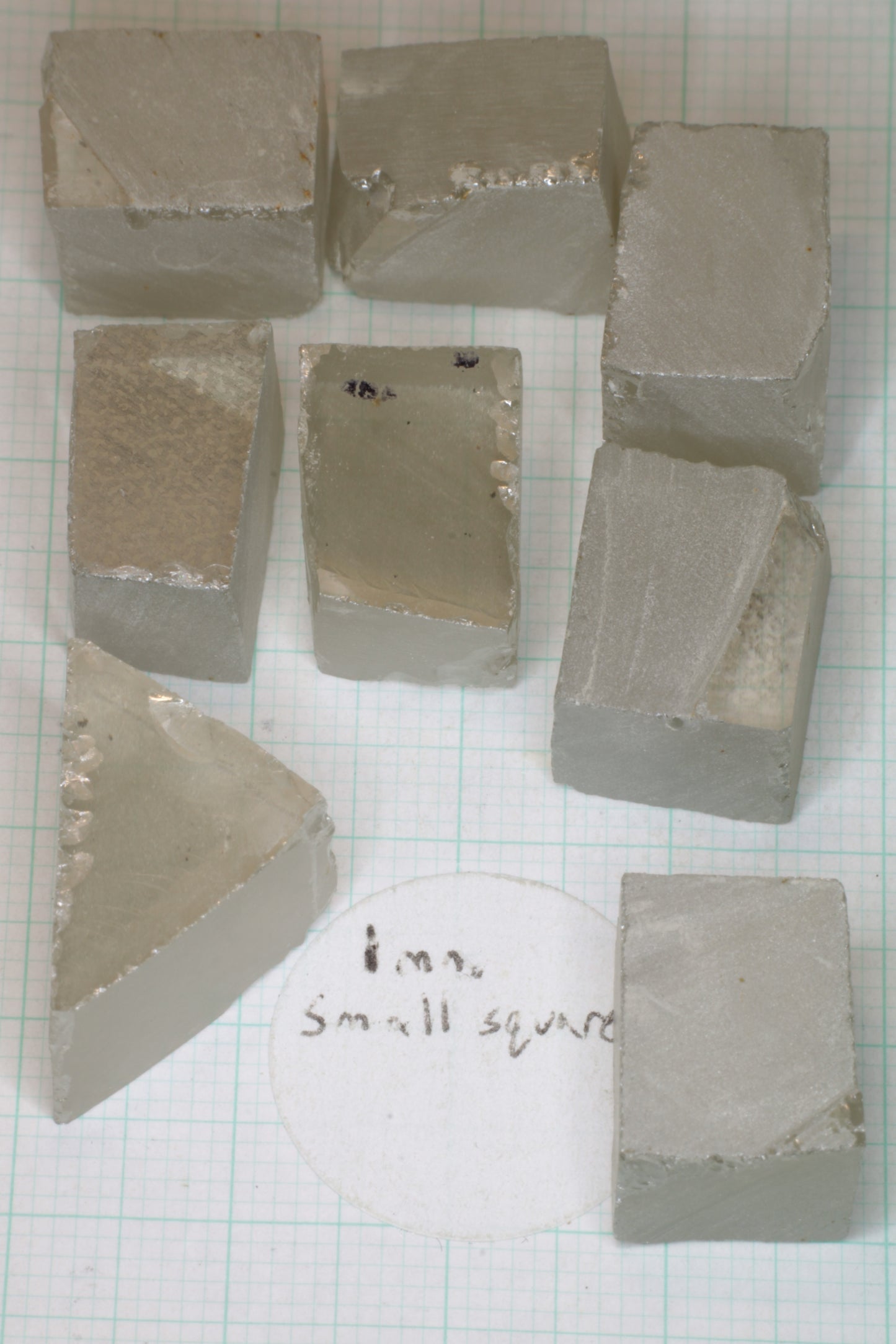 Smoky Moissanite Facet Rough