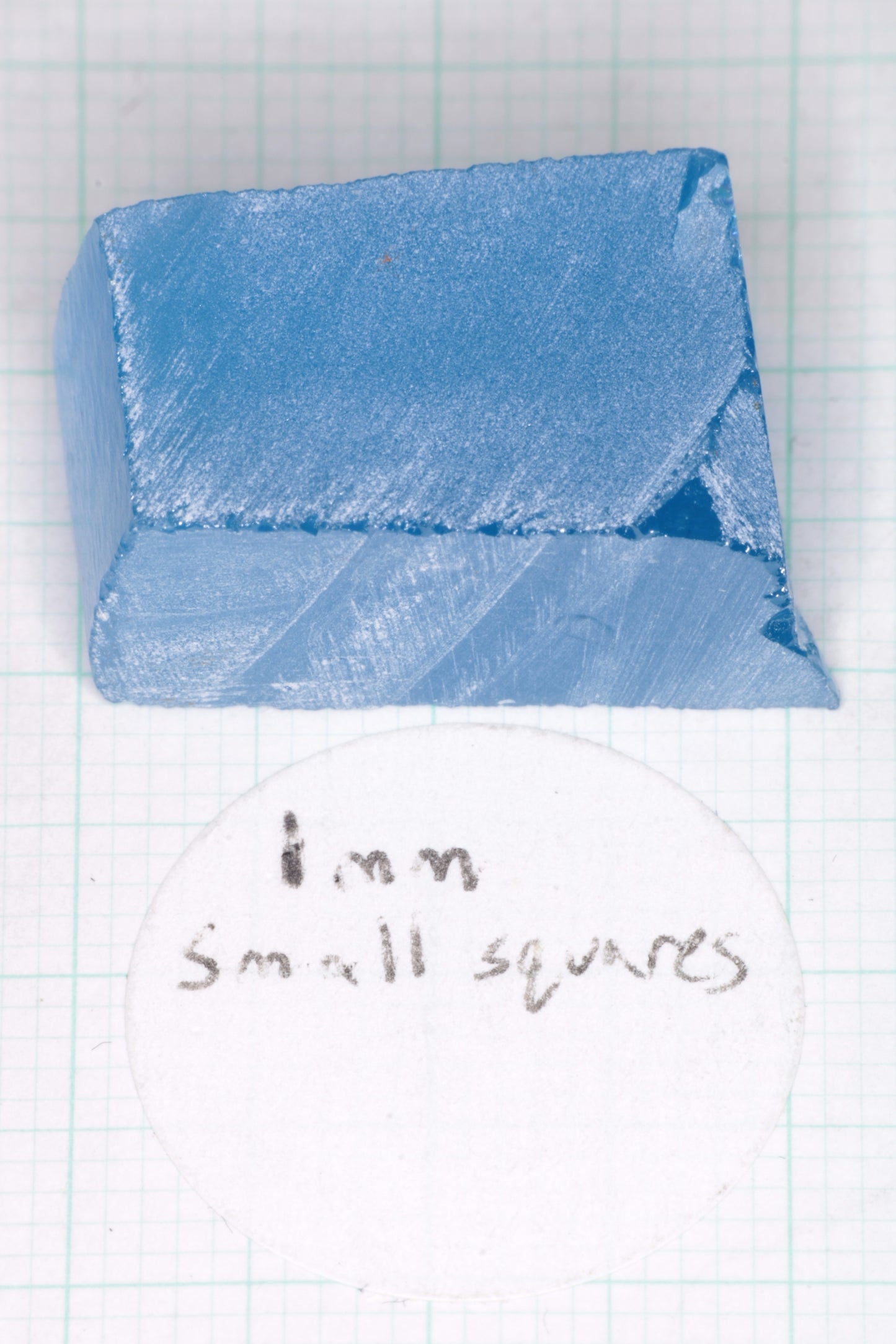 Vivid Aqua Laser Garnet Facet Rough, YbAG