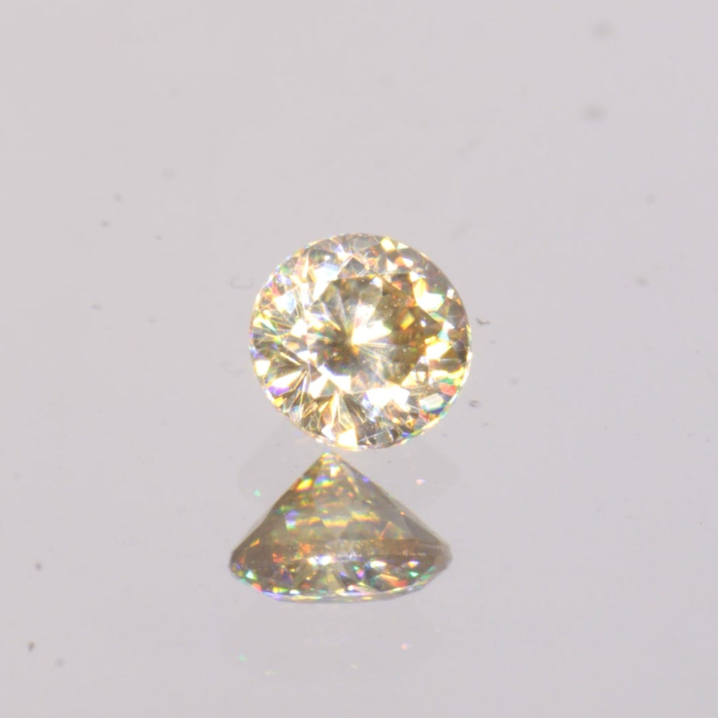 Rutile Gems, Faceted Labmade Loose Gemstones