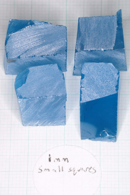 Vivid Aqua Laser Garnet Facet Rough, YbAG