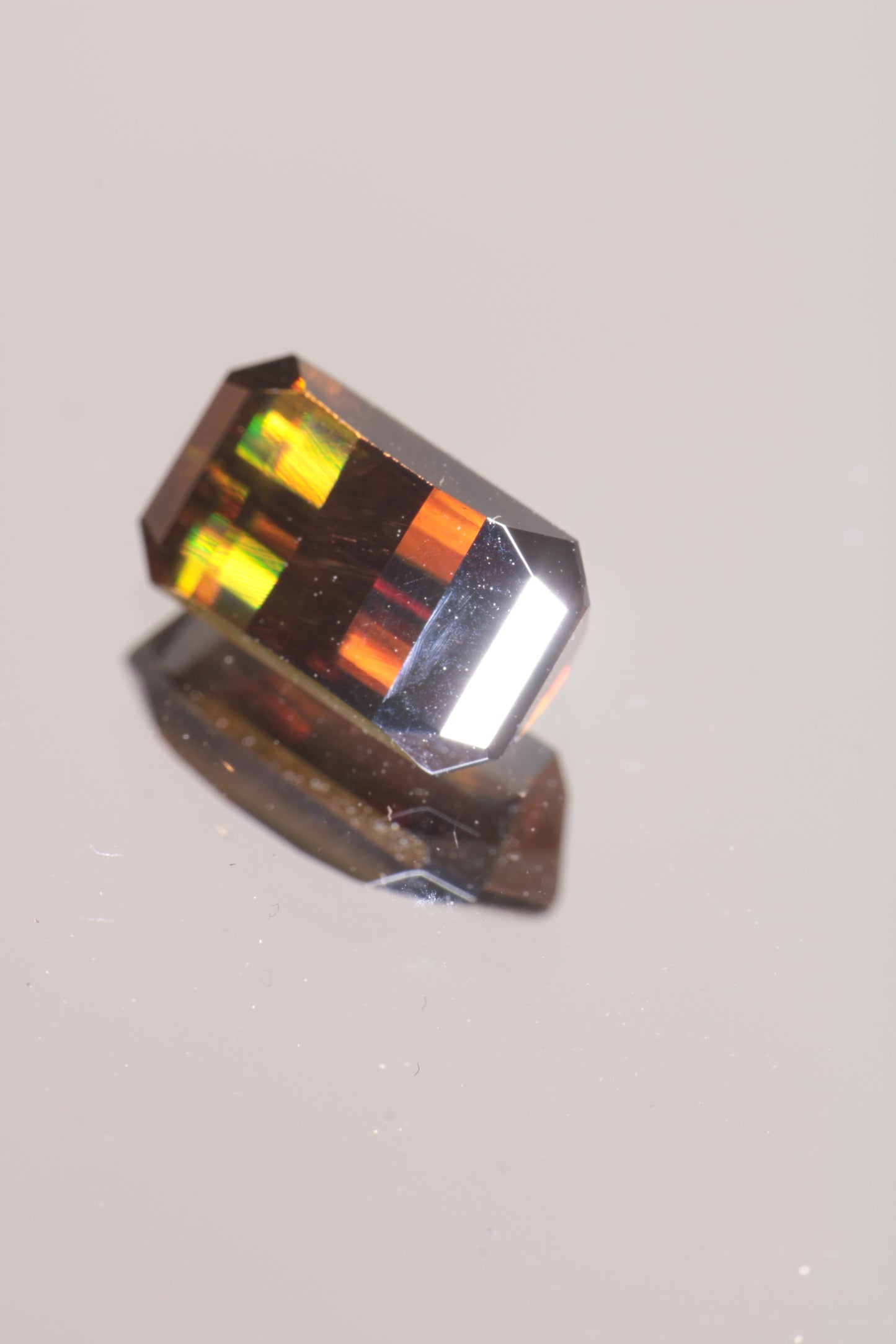 Rutile Gems, Faceted Labmade Loose Gemstones