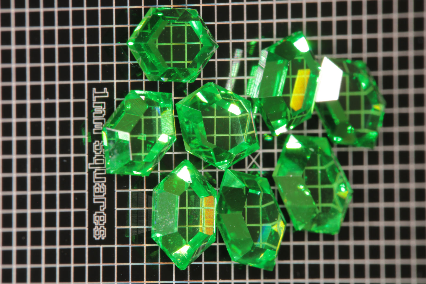 RetroHex™ Cut Gems, Laser Garnet and More