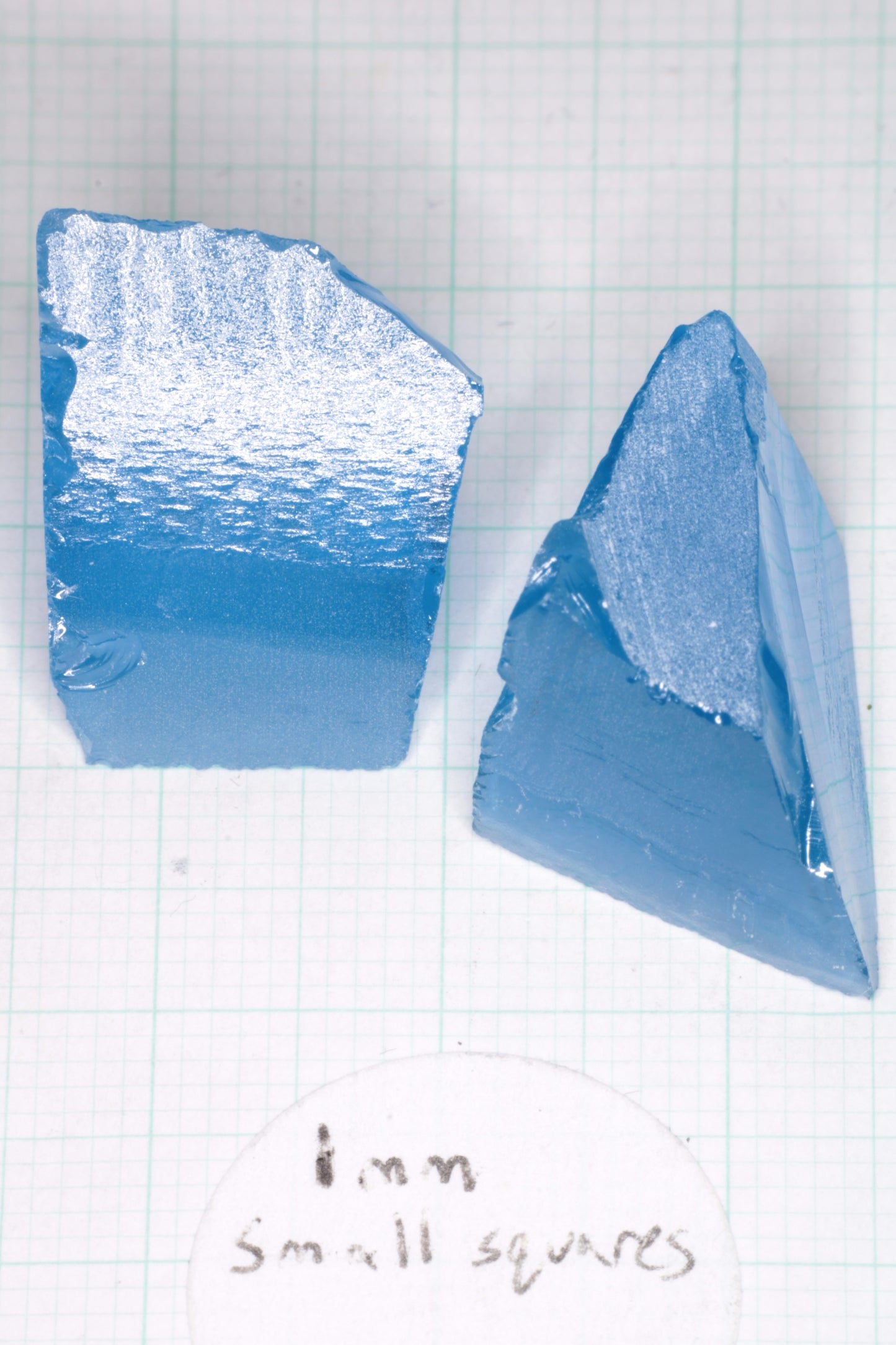 Vivid Aqua Laser Garnet Facet Rough, YbAG