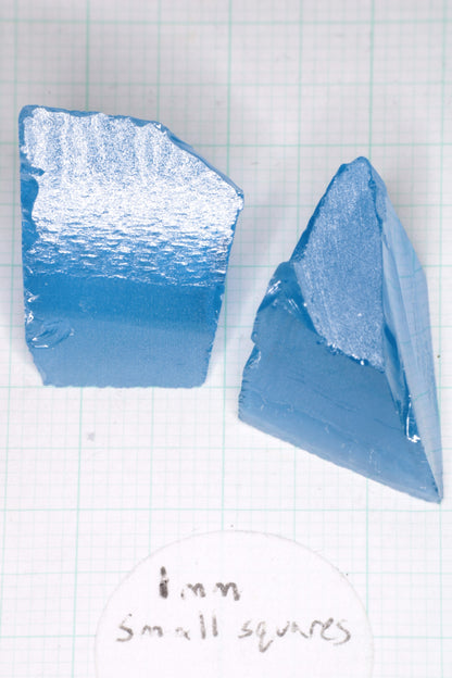 Vivid Aqua Laser Garnet Facet Rough, YbAG