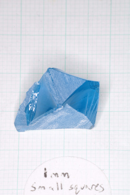 Vivid Aqua Laser Garnet Facet Rough, YbAG