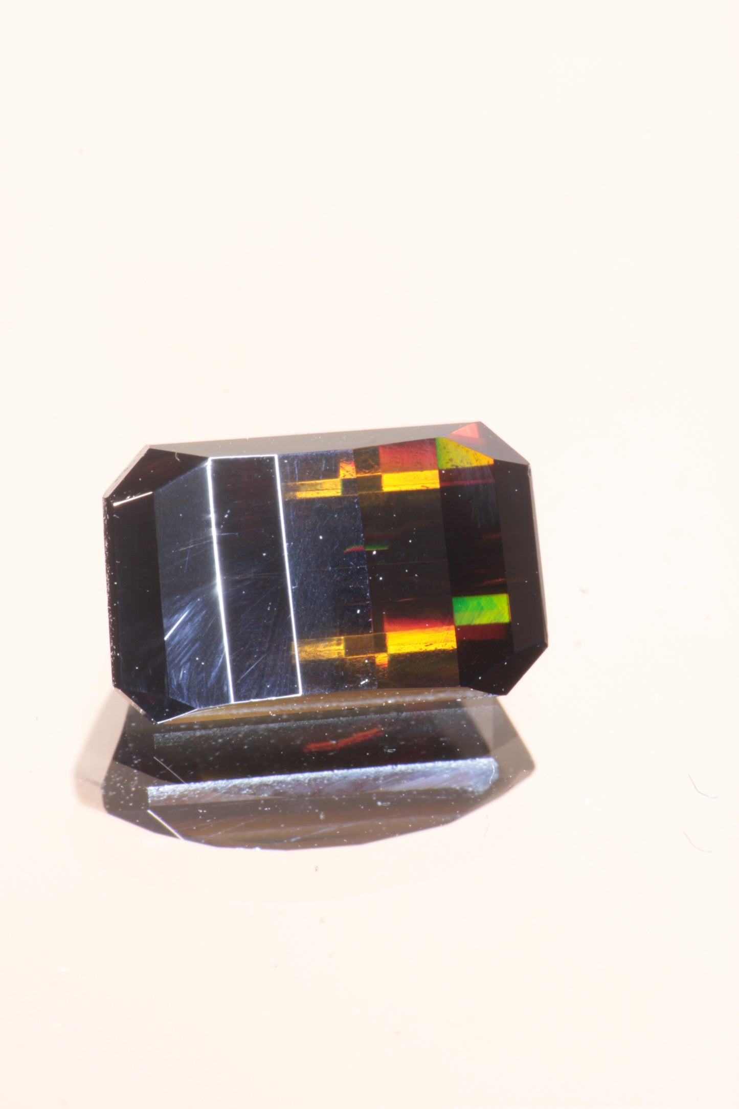 Rutile Gems, Faceted Labmade Loose Gemstones