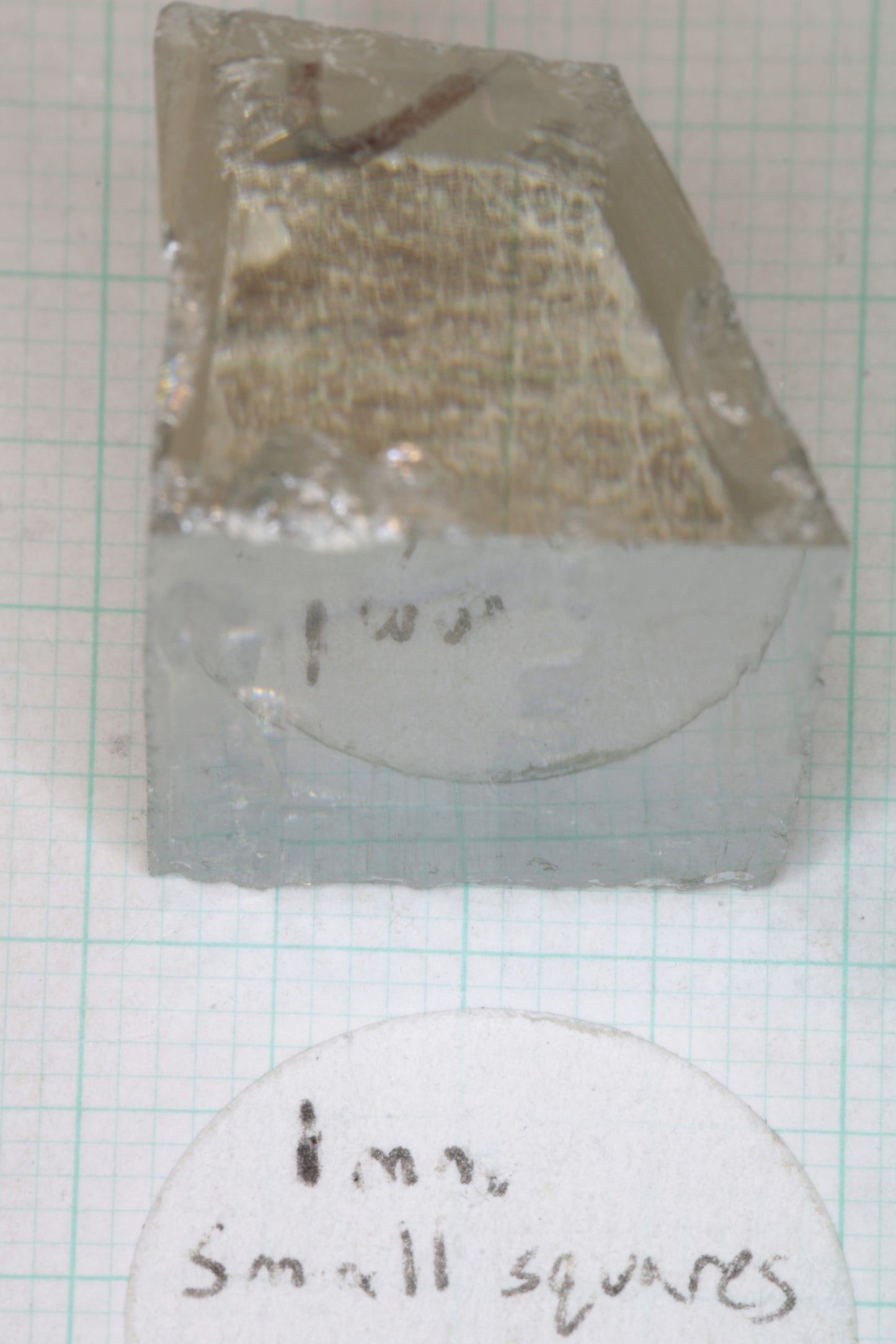 Smoky Moissanite Facet Rough