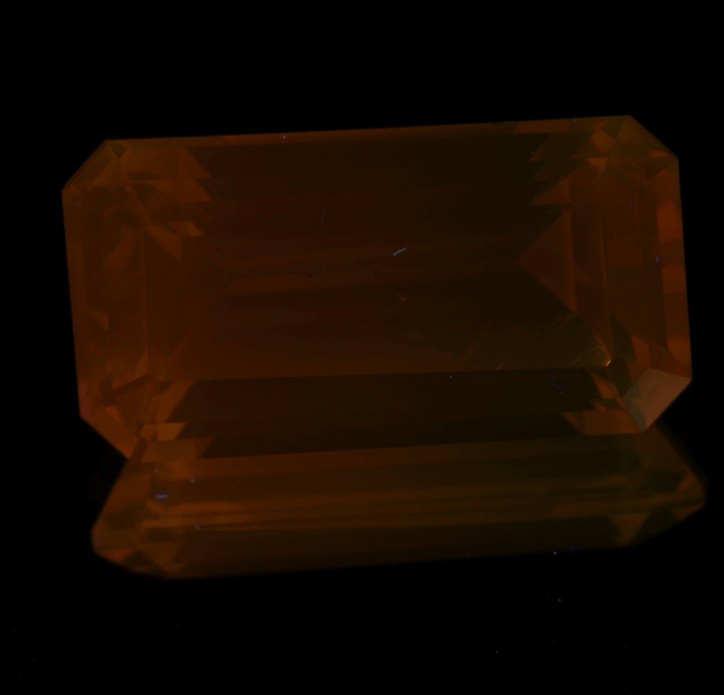 Golden Laser Garnet Faceted Stones, Nd+Ce YAG