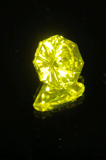 Glow in the Dark GAGG Lumogarnet High Glow Loose Faceted Stones