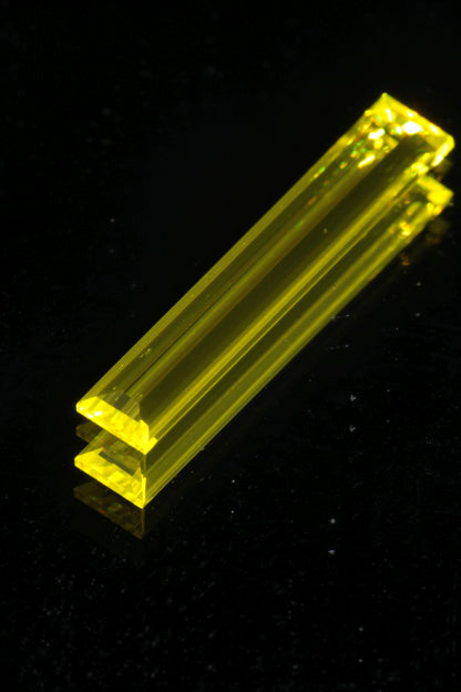 Glow in the Dark GAGG Lumogarnet High Glow Loose Faceted Stones