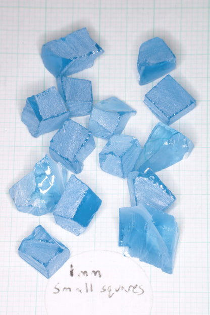 Vivid Aqua Laser Garnet Facet Rough, YbAG