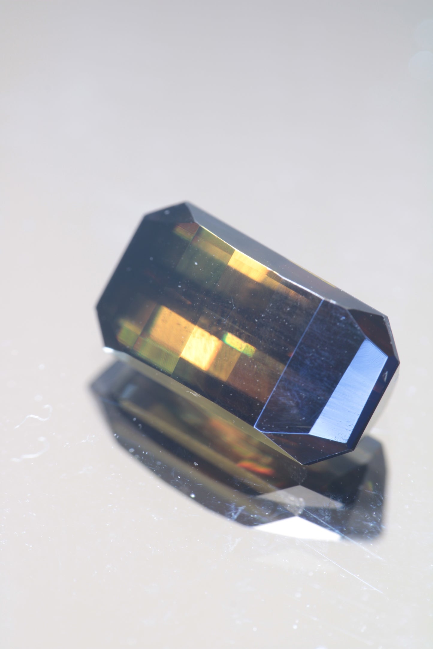 Rutile Gems, Faceted Labmade Loose Gemstones