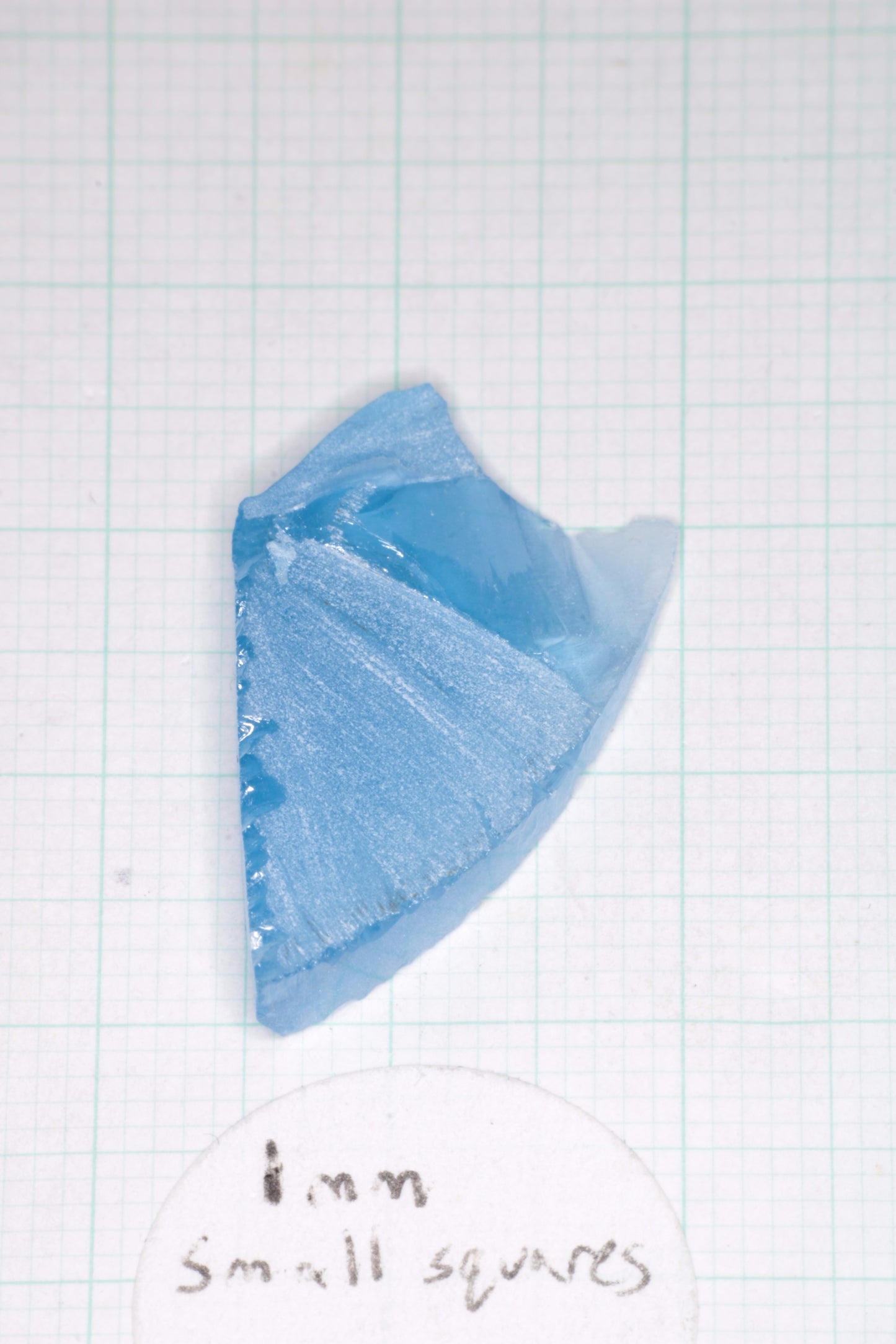 Vivid Aqua Laser Garnet Facet Rough, YbAG