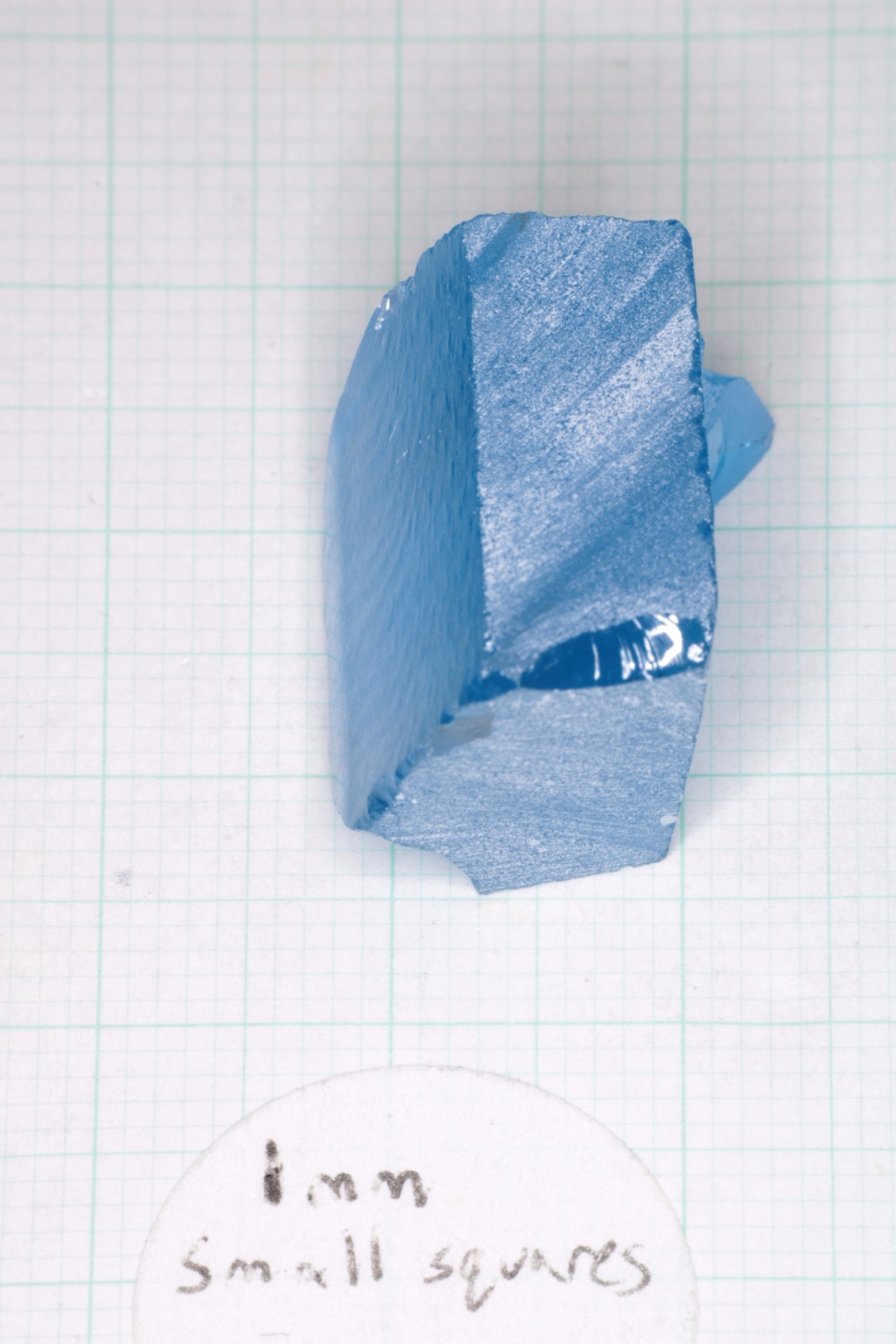 Vivid Aqua Laser Garnet Facet Rough, YbAG