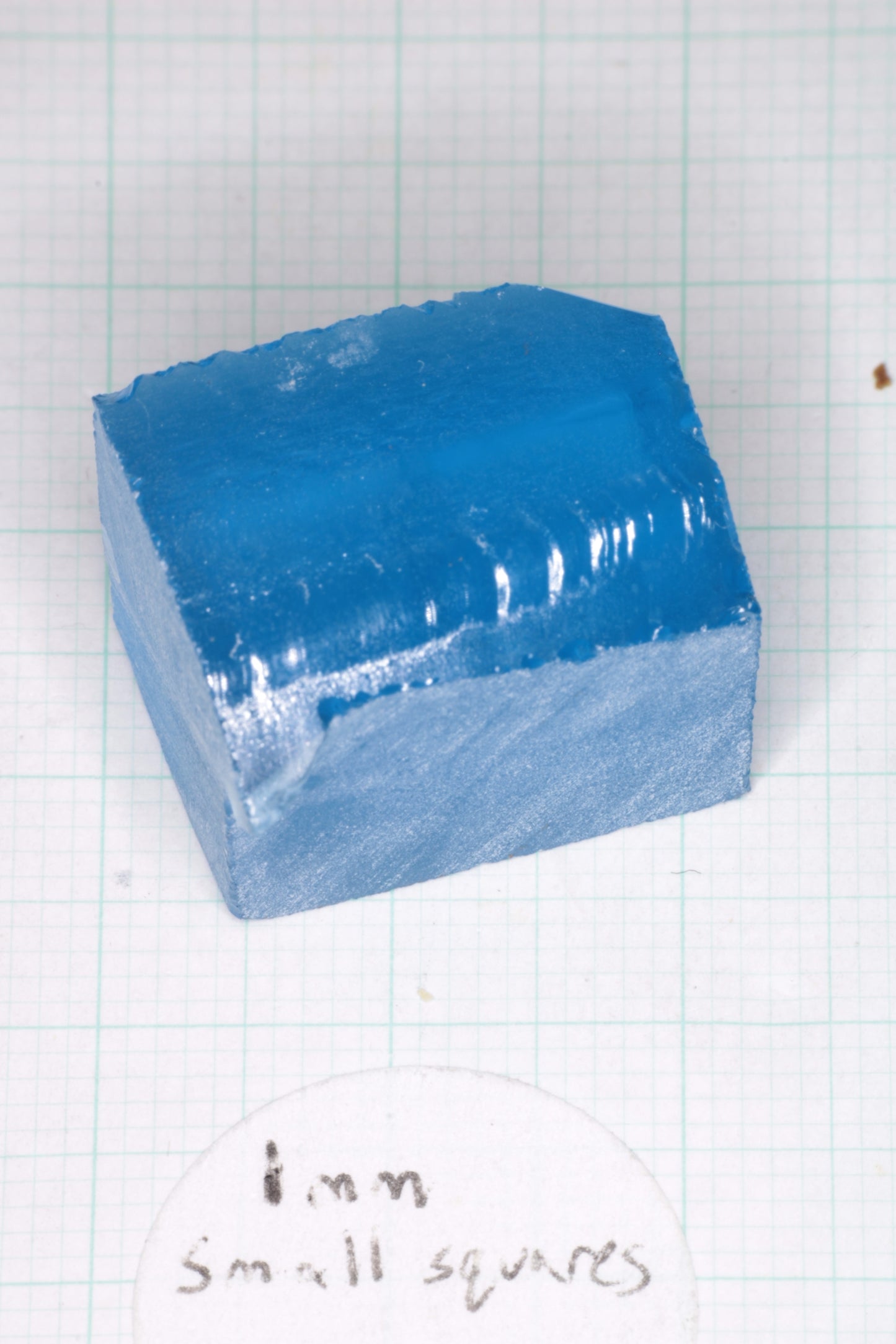 Vivid Aqua Laser Garnet Facet Rough, YbAG