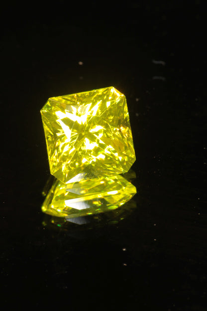 Glow in the Dark GAGG Lumogarnet High Glow Loose Faceted Stones