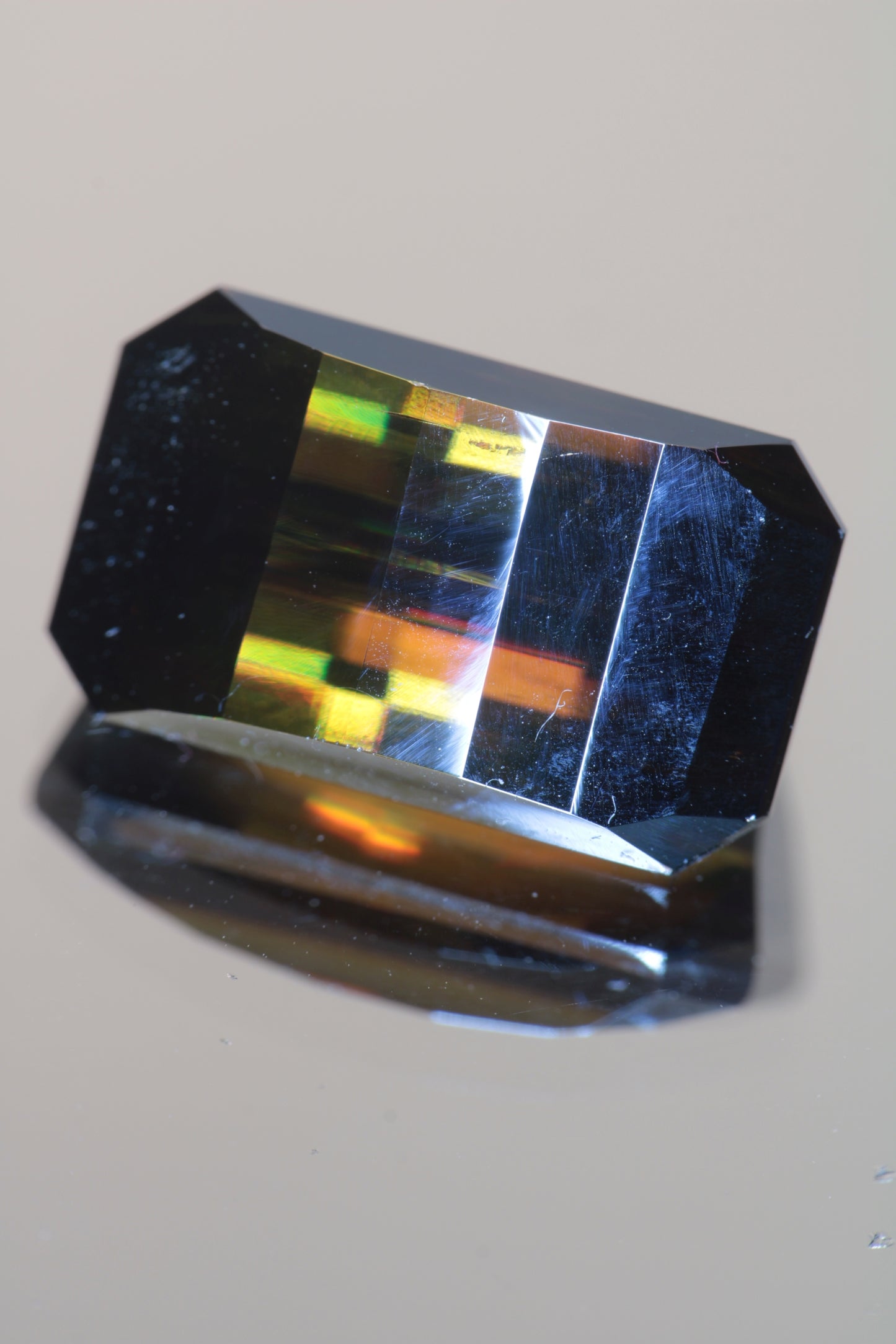 Rutile Gems, Faceted Labmade Loose Gemstones
