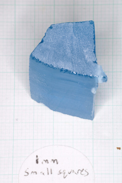 Vivid Aqua Laser Garnet Facet Rough, YbAG