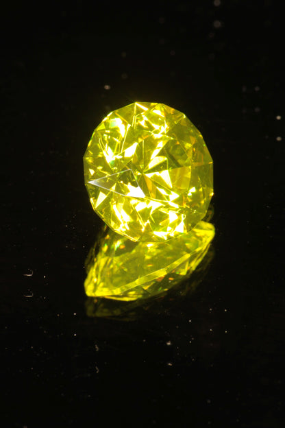 Glow in the Dark GAGG Lumogarnet High Glow Loose Faceted Stones
