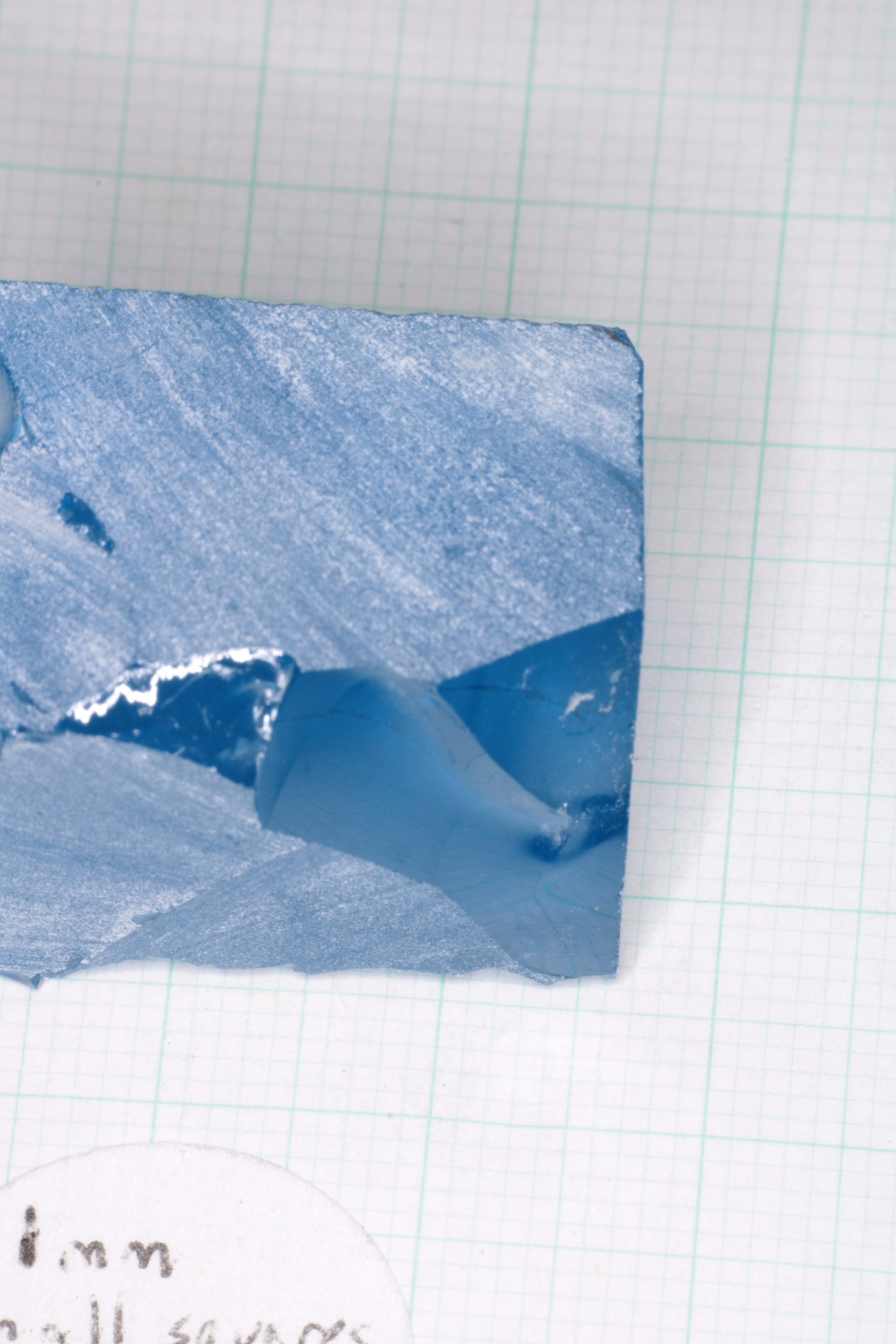 Vivid Aqua Laser Garnet Facet Rough, YbAG