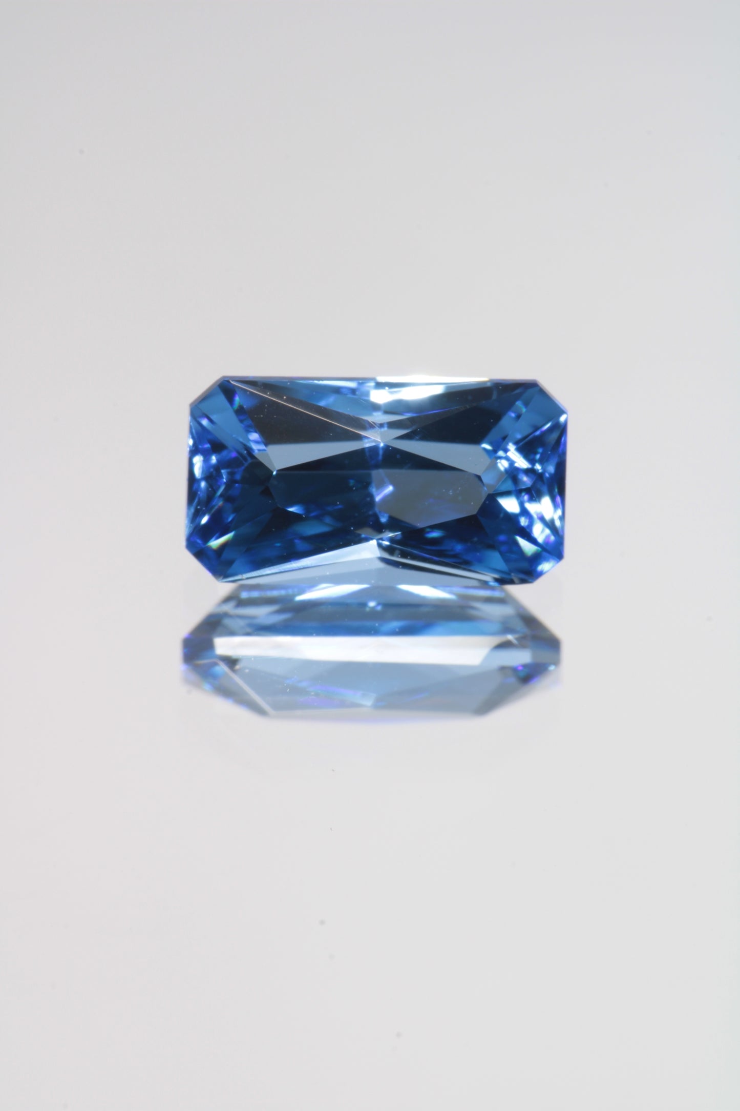 Laser Cobalt Spinel Fancy Cut Gems, Lab Grown Blue Spinel