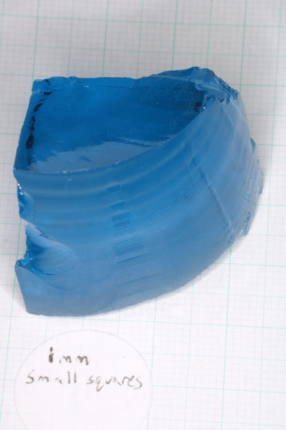 Vivid Aqua Laser Garnet Facet Rough, YbAG