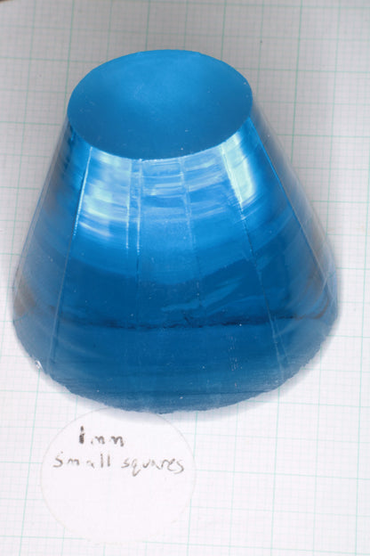 Vivid Aqua Laser Garnet Facet Rough, YbAG