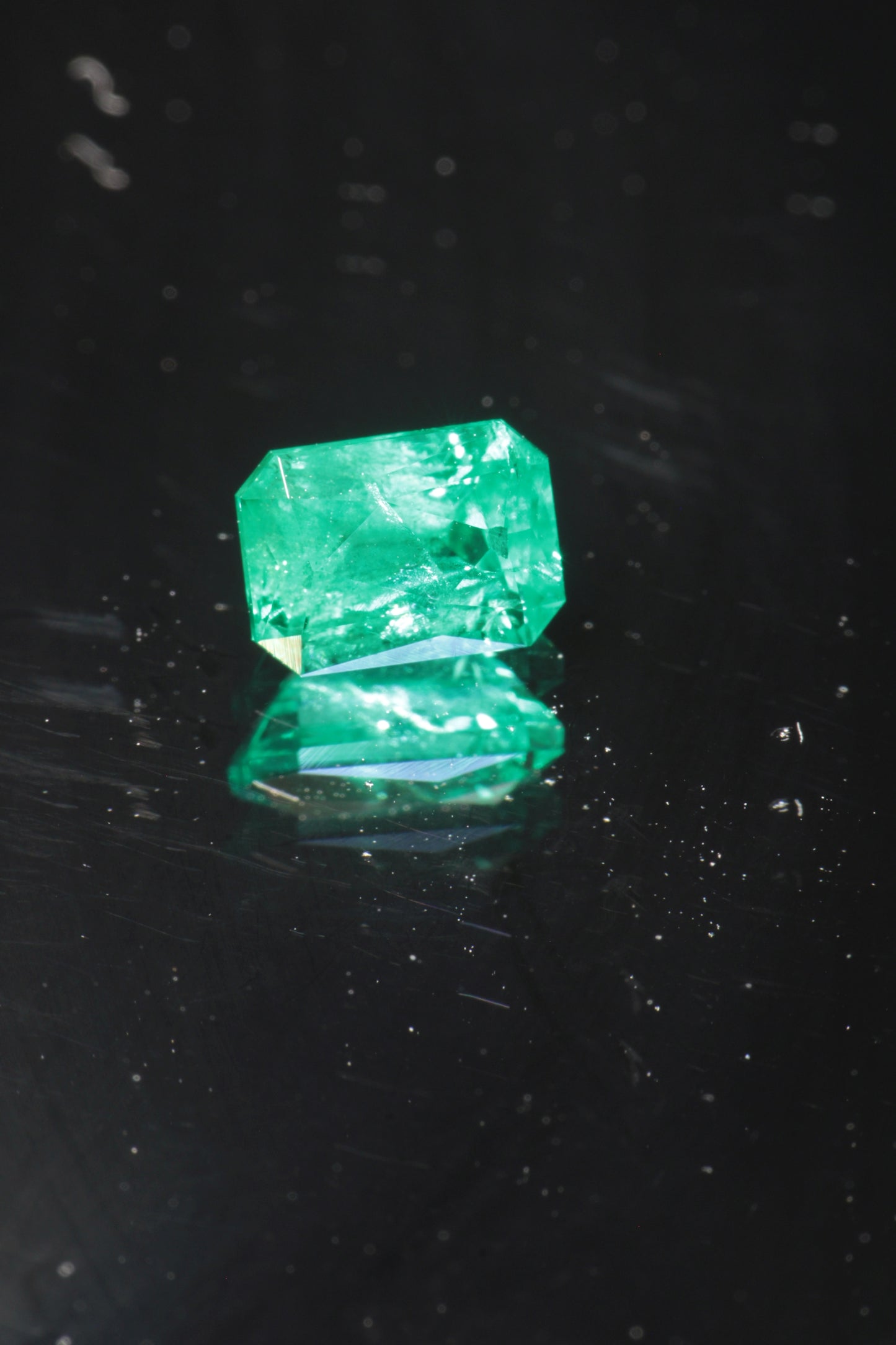 Lab Beryl Faceted Stones, Lab Morganite Aquamarine Red Beryl and Emerald