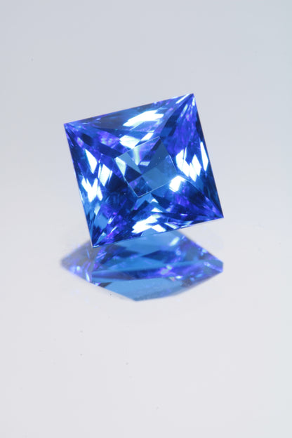 Laser Cobalt Spinel Fancy Cut Gems, Lab Grown Blue Spinel