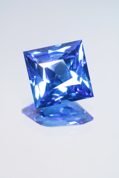 Laser Cobalt Spinel Fancy Cut Gems, Lab Grown Blue Spinel