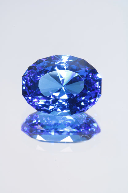 Laser Cobalt Spinel Fancy Cut Gems, Lab Grown Blue Spinel