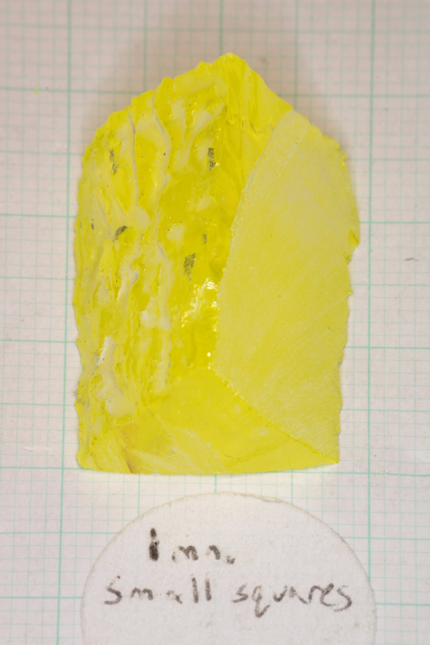 Glow in the Dark GAGG Lumogarnet Facet Rough "Long Glow"!!