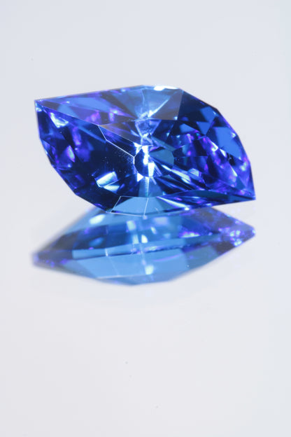 Laser Cobalt Spinel Fancy Cut Gems, Lab Grown Blue Spinel