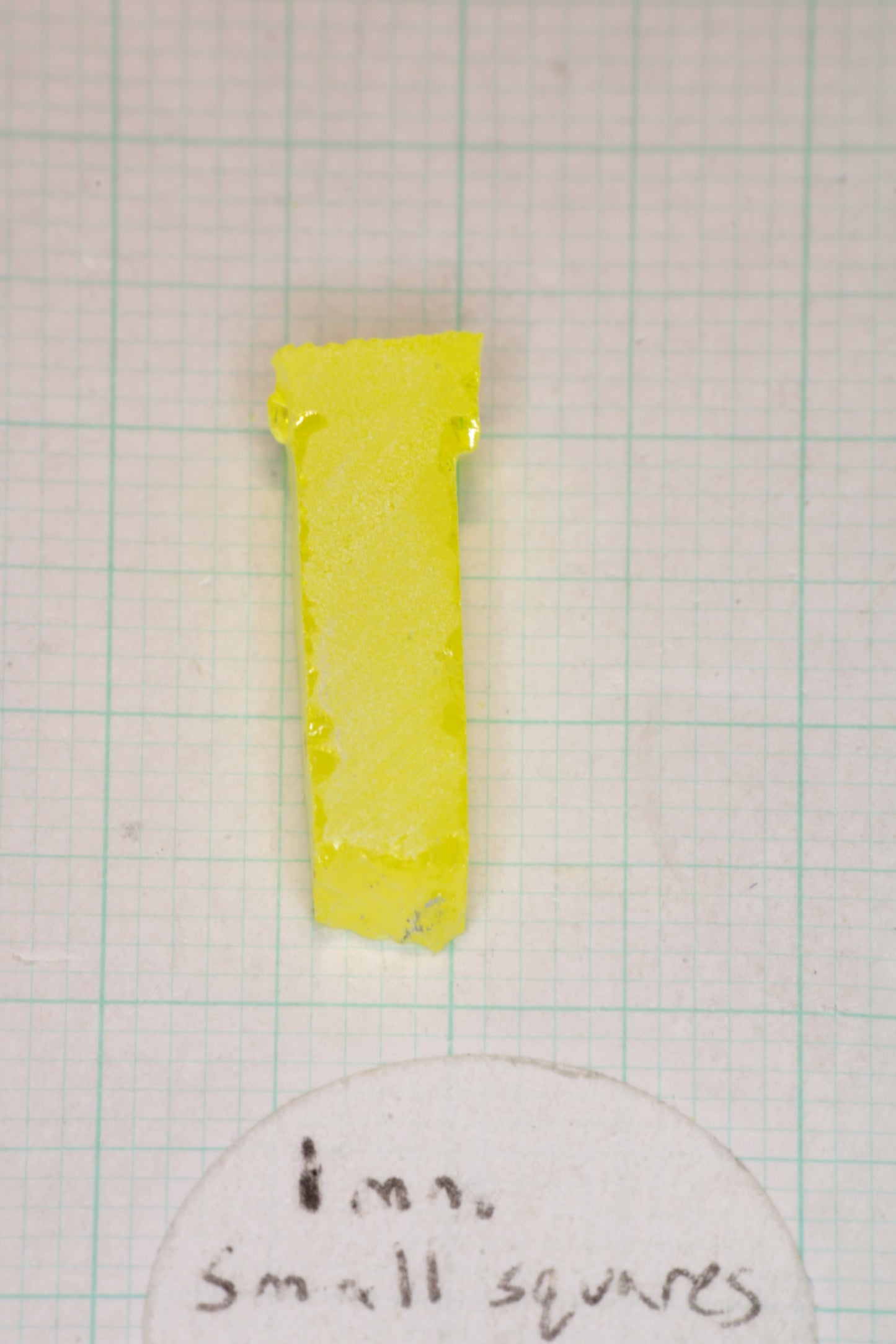 Glow in the Dark GAGG Lumogarnet Facet Rough "Long Glow"!!