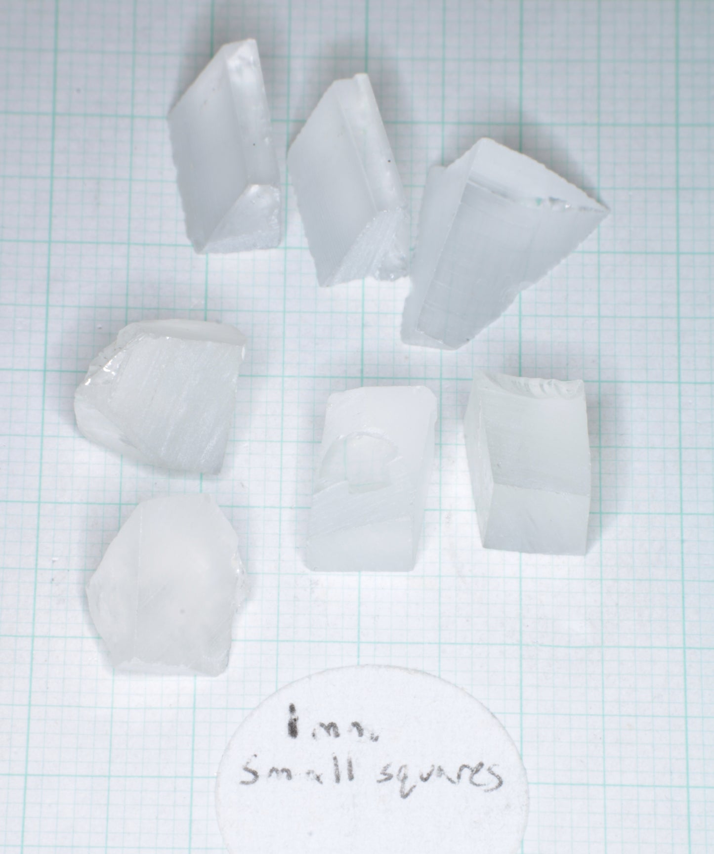 Colorless YAG Garnet Facet Rough