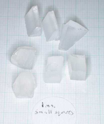 Colorless YAG Garnet Facet Rough