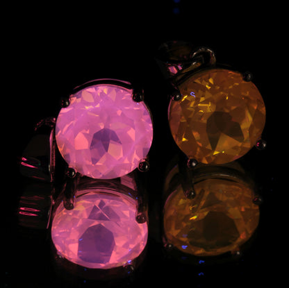 Golden Laser Garnet Jewelry, Earrings Pendants and Rings Ce Nd YAG