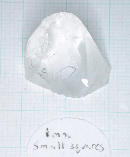 Colorless YAG Garnet Facet Rough