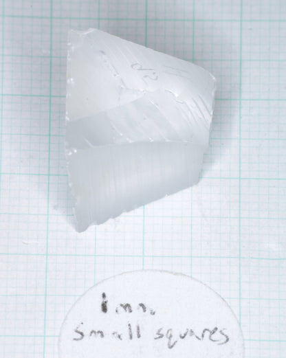 Colorless YAG Garnet Facet Rough