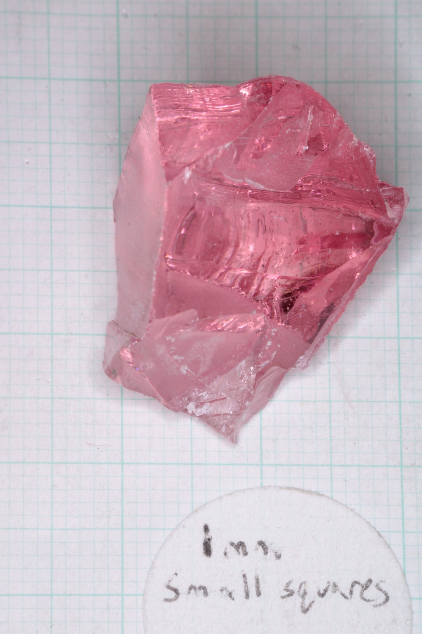 Titanium Laser Sapphire Facet Rough Lab Created Crystals