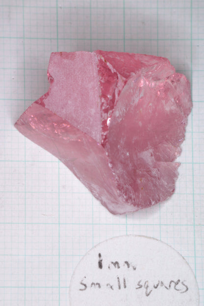 Titanium Laser Sapphire Facet Rough Lab Created Crystals