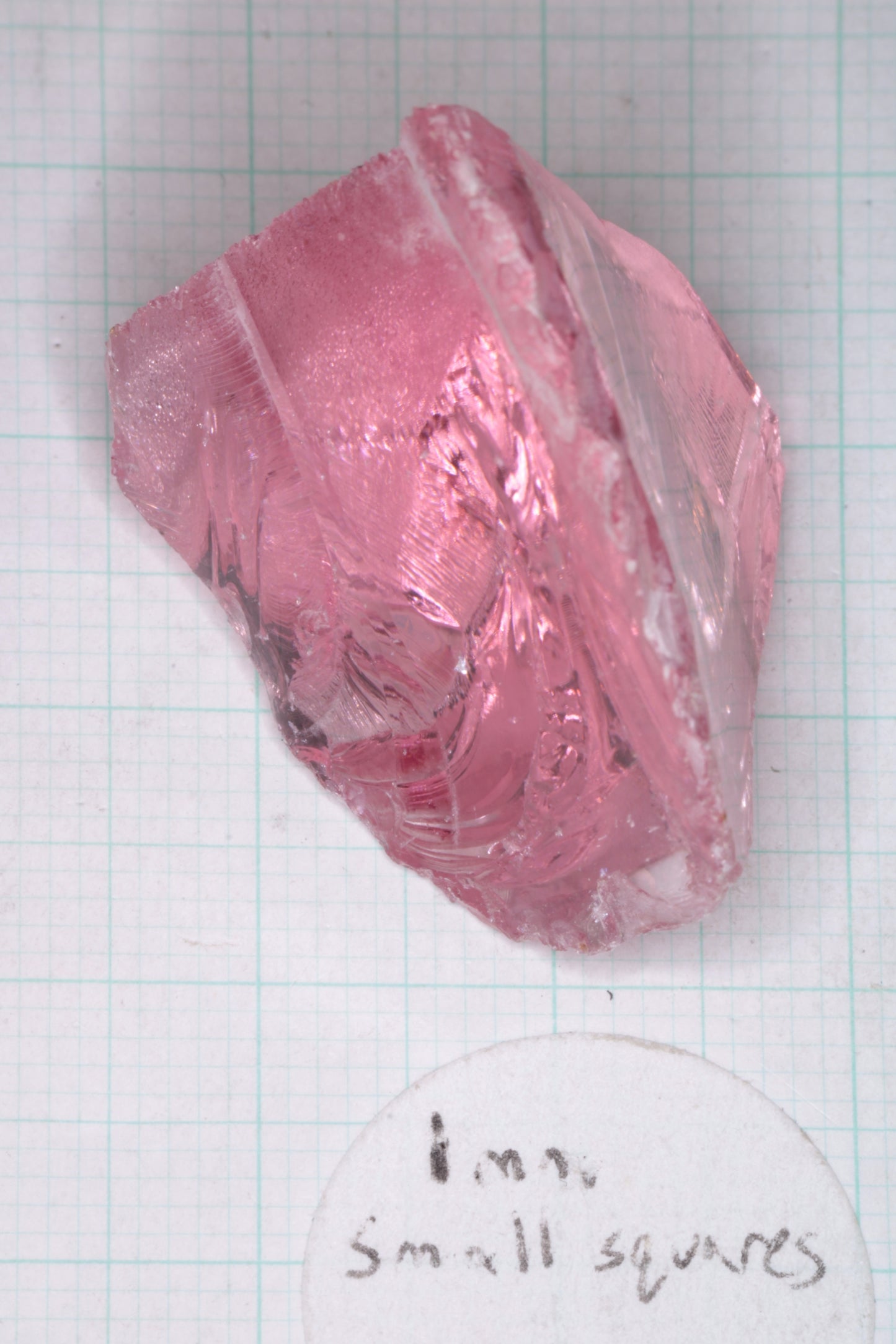 Titanium Laser Sapphire Facet Rough Lab Created Crystals