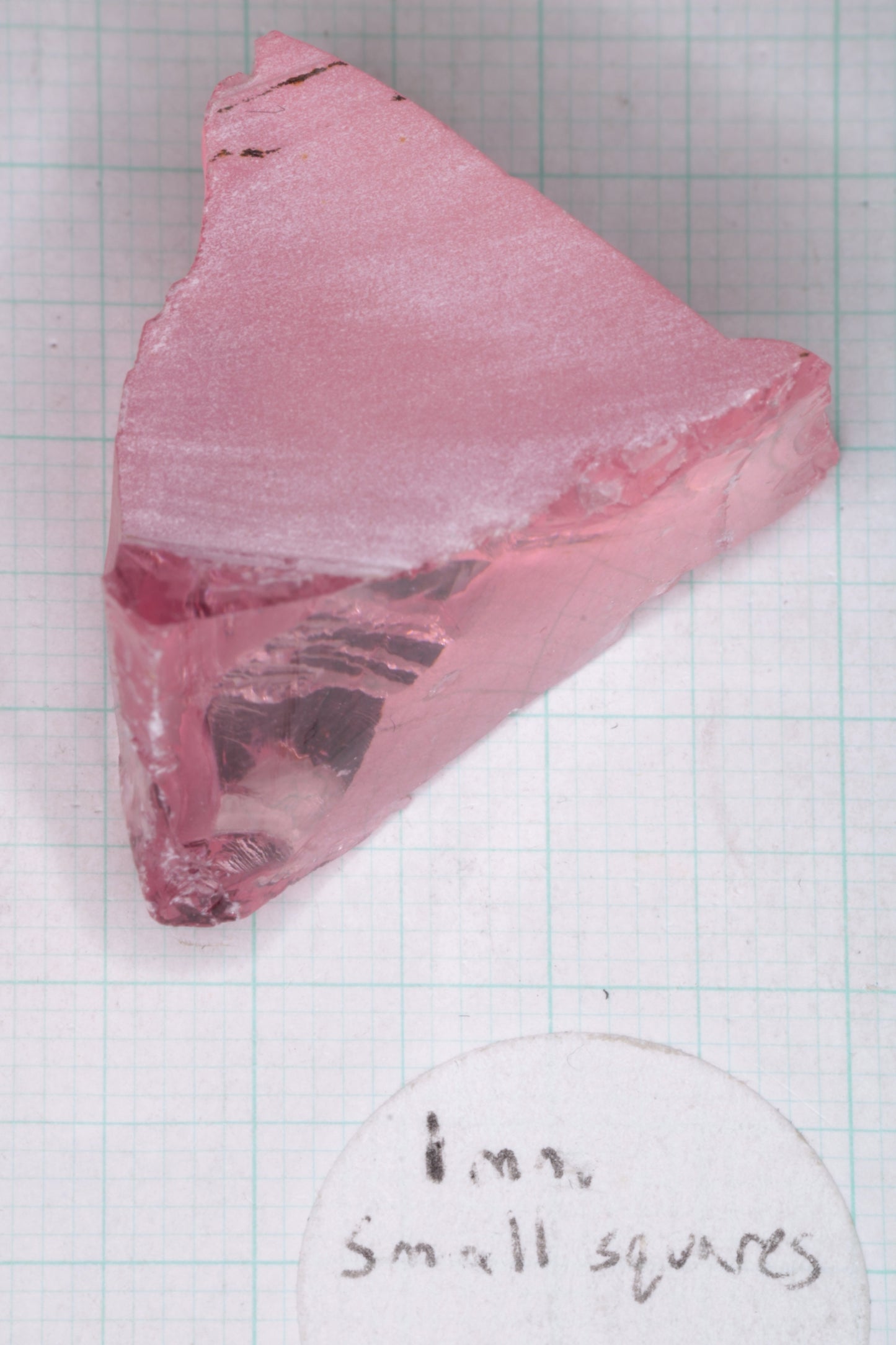 Titanium Laser Sapphire Facet Rough Lab Created Crystals