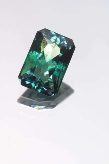 Lab Beryl Faceted Stones, Lab Morganite Aquamarine Red Beryl and Emerald