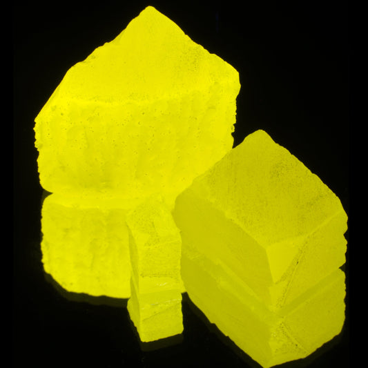 Glow in the Dark GAGG Lumogarnet Facet Rough "Long Glow"!!
