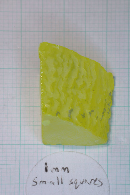 Glow in the Dark GAGG Lumogarnet Facet Rough "Long Glow"!!