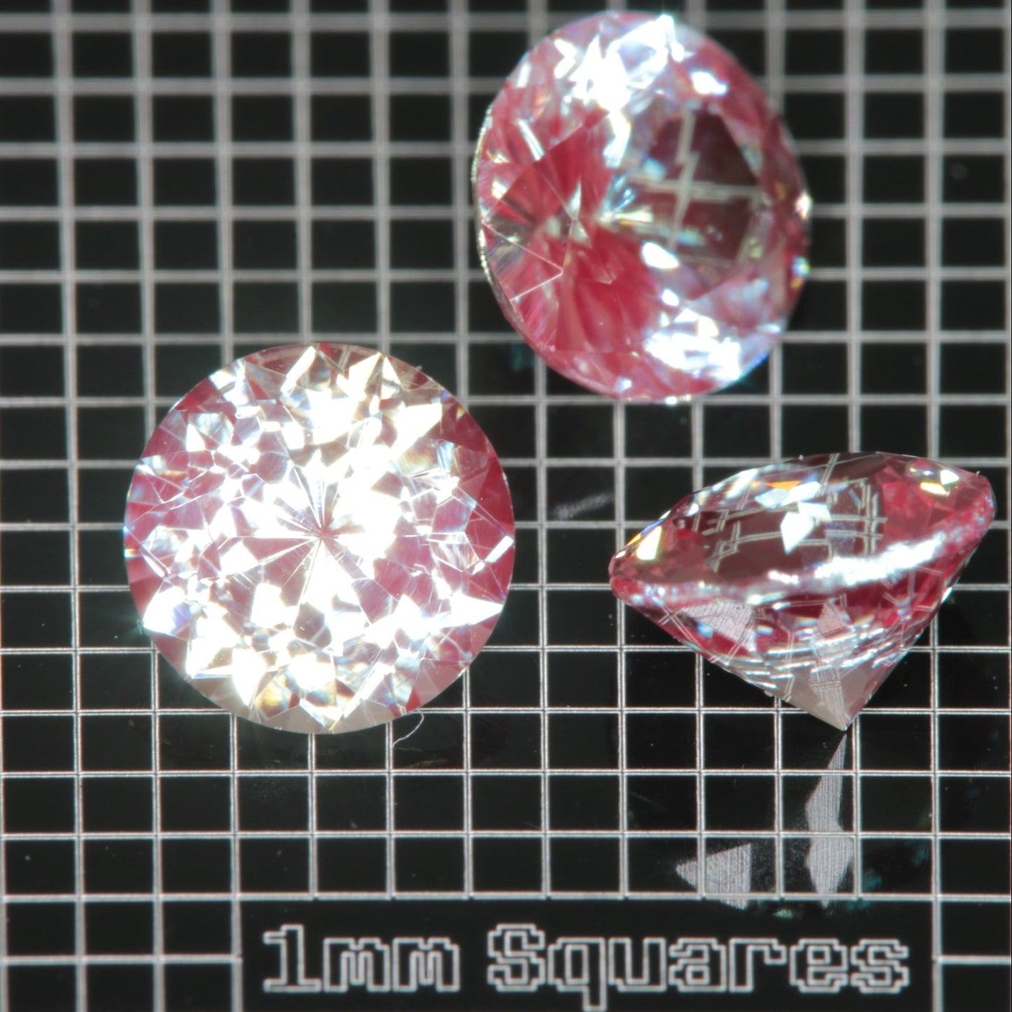 Laser Rod Alexandrite Faceted Stones Lab Created