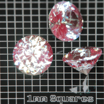 Laser Rod Alexandrite Faceted Stones Lab Created